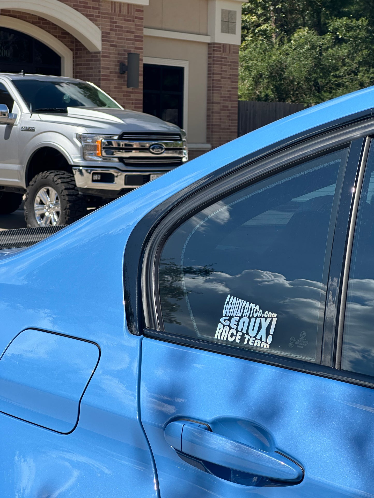Geaux! Race Team Member Sticker