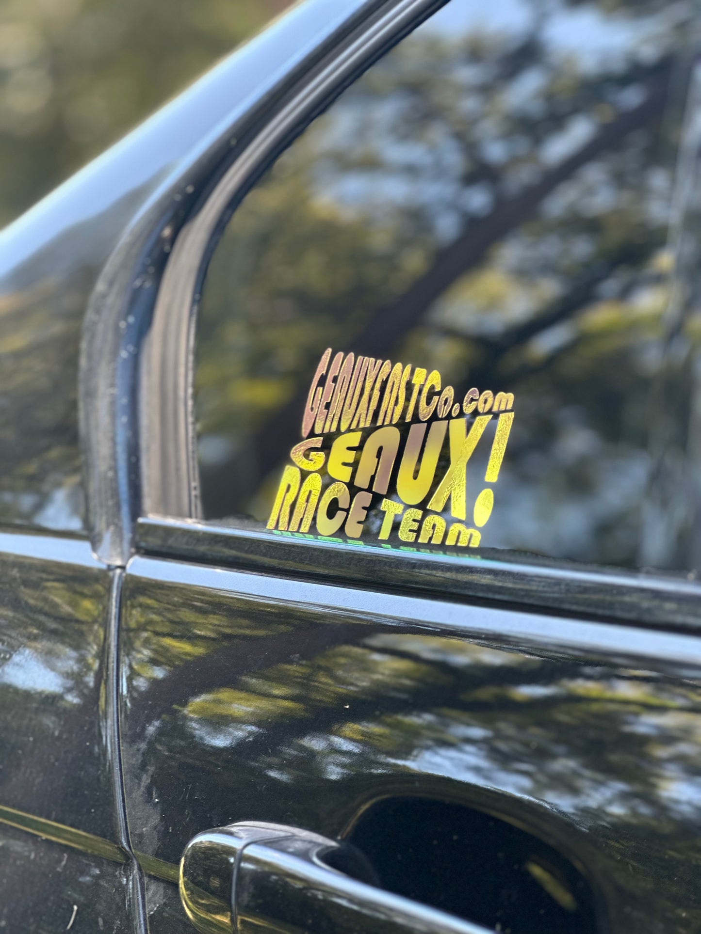 Geaux! Race Team Member Sticker