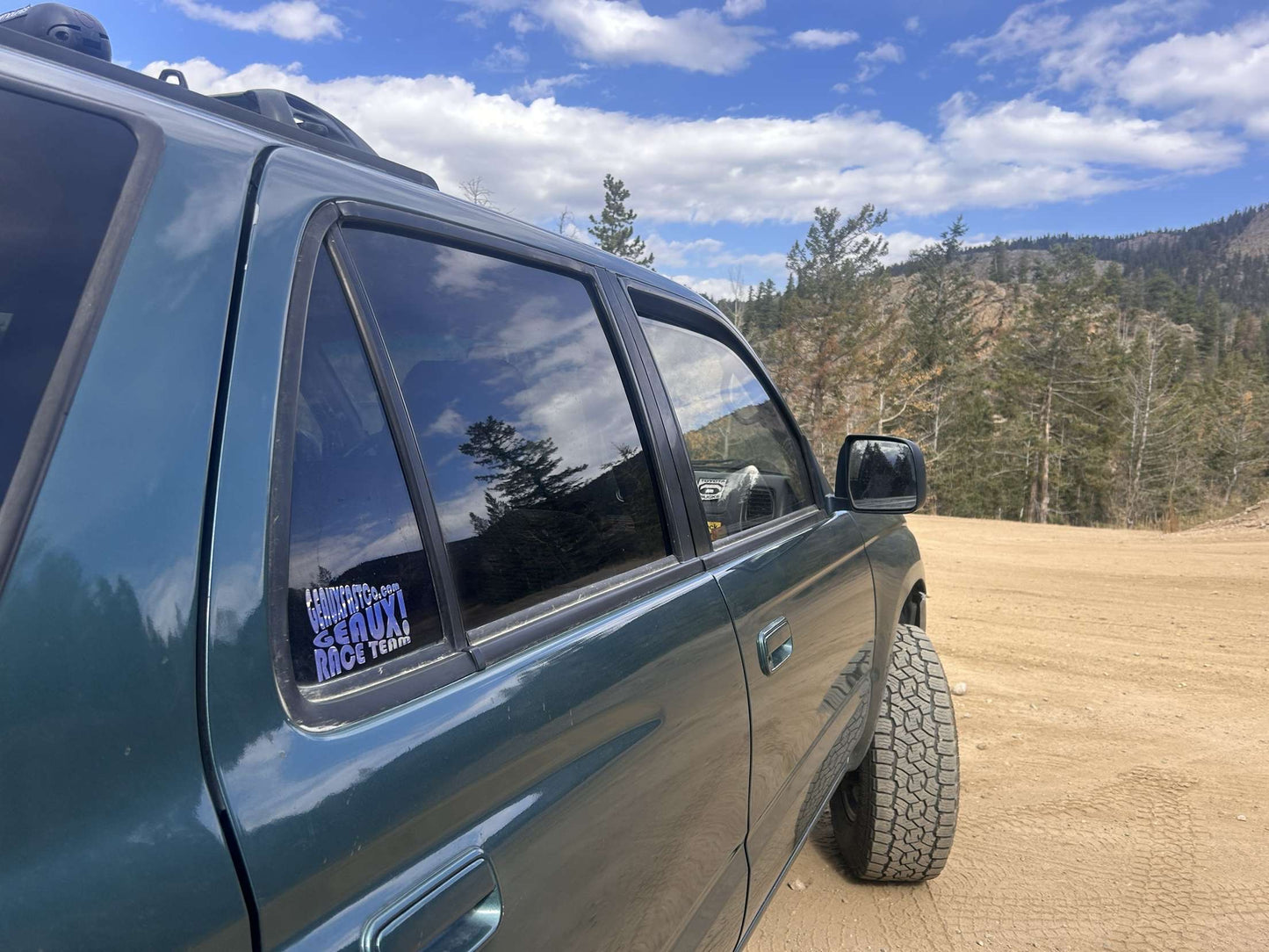 Geaux! Race Team Member Sticker